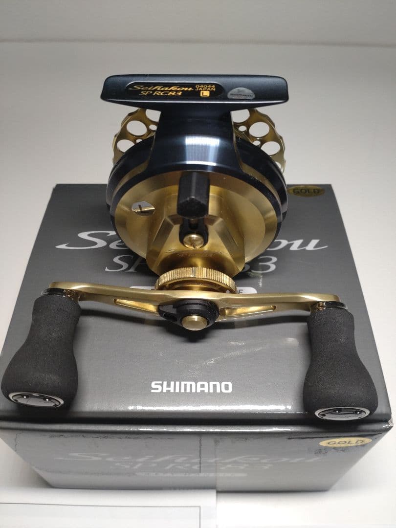 SHIMANO Seihaiou SPRC83 レフトハンドル ゴールド SHIMANO Seihaiou SPRC83 レフトハンドル ゴールド Shimano Seihakou