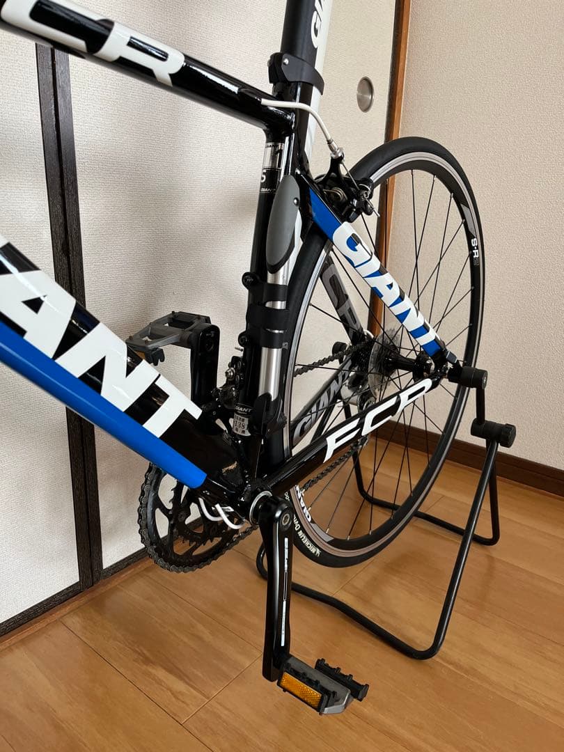 送料込み／希少美品】GIANT FCR1クロスバイク ブラック/ブルーSサイズ