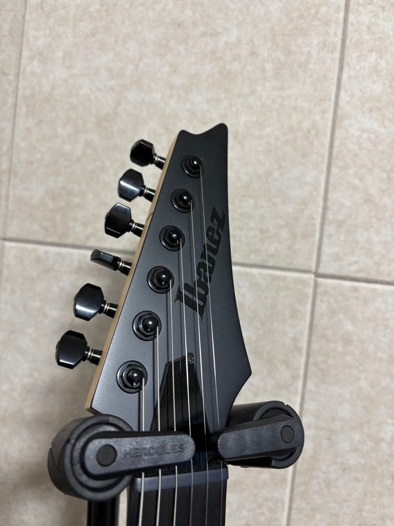 Ibanez J-LINE RG6HSHFX-BKF 本革ストラップ付