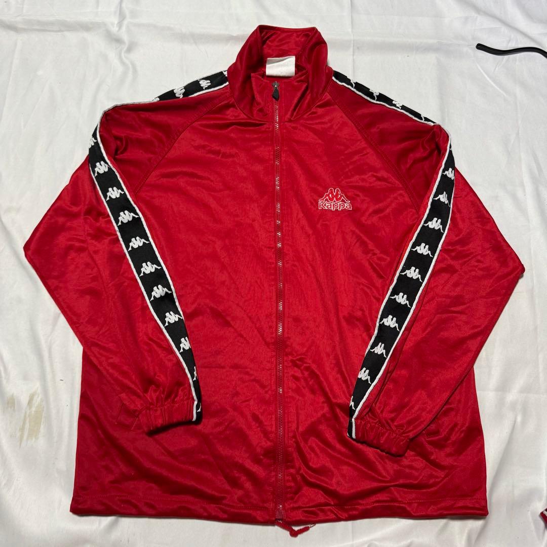 Kappa カッパ セットアップ ジャージ レッド90s - メルカリ
