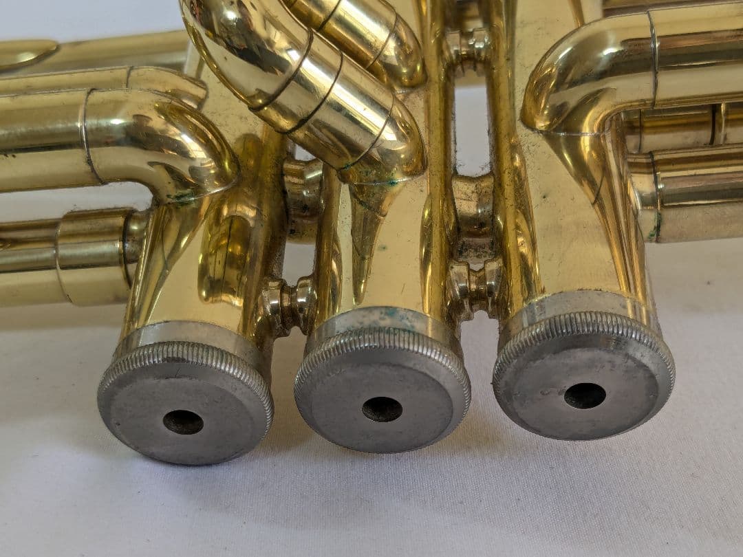 ジャンク品扱い】 YAMAHA トランペット YTR-235 ゴールド