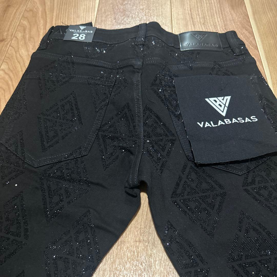 新品未使用】valabasas ブラックフレアデニム 28 バラバサス - メルカリ