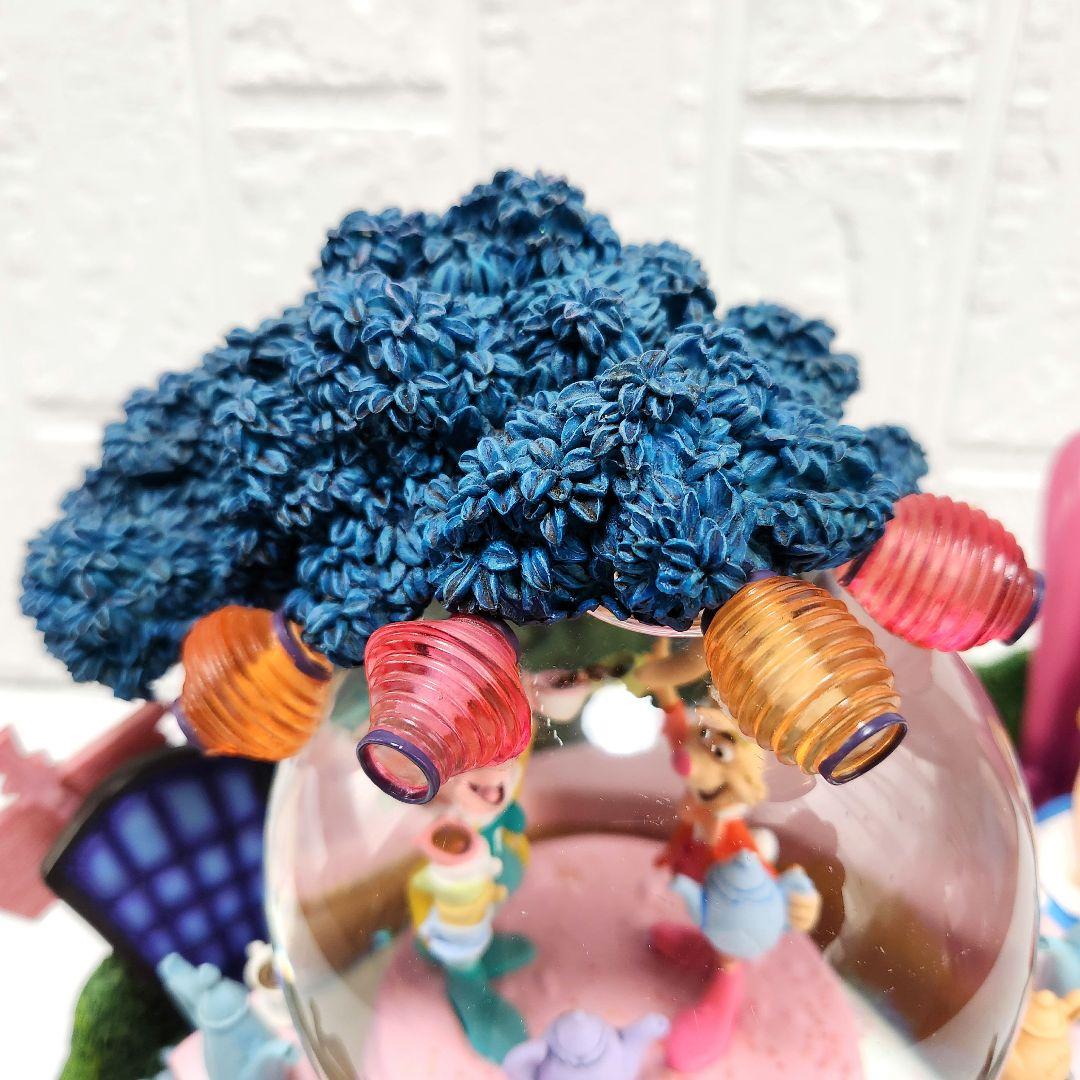 不思議の国のアリス】ティーパーティー スノードーム オルゴール 箱