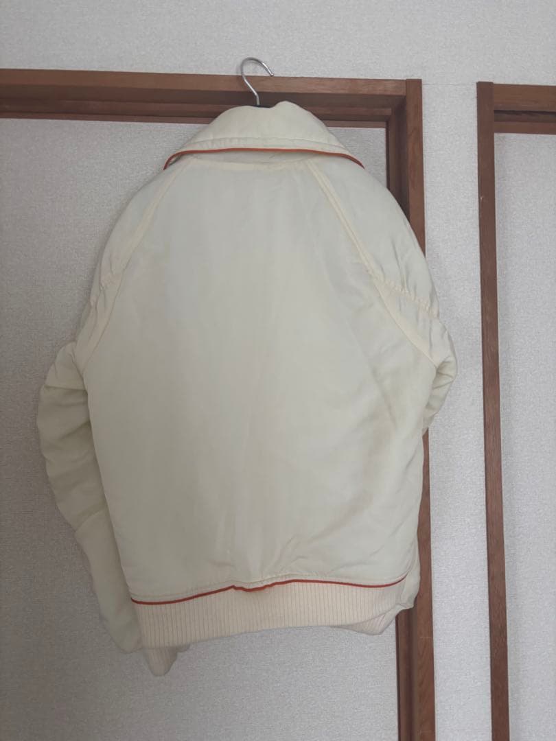 a2o パイピングバギーブルゾン アイボリー m あおば アウター ダウン