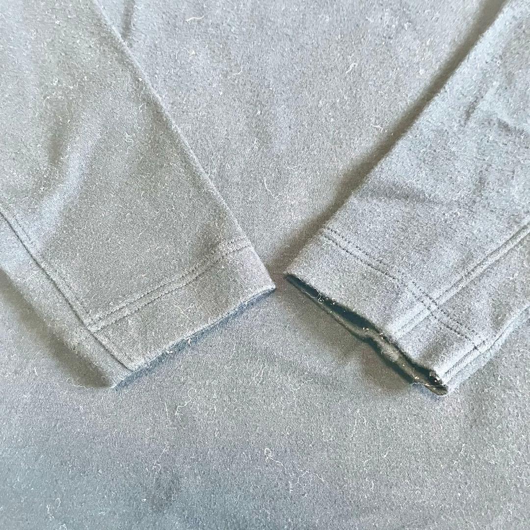 バーバリーゴルフ】タートルネック ニット セーター ロゴ 黒 M