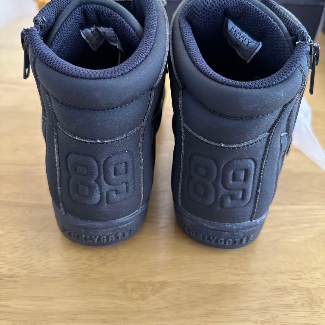 パーリーゲイツ定番ハイカットスパイク【23.5cm】