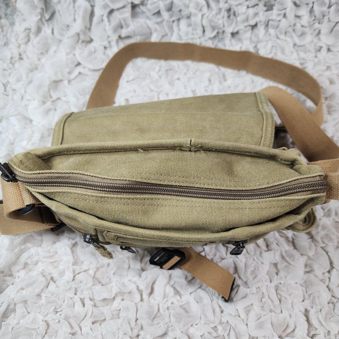 エルエルビーン 90s ミリタリー ヴィンテージ キャンバス ショルダーバッグ