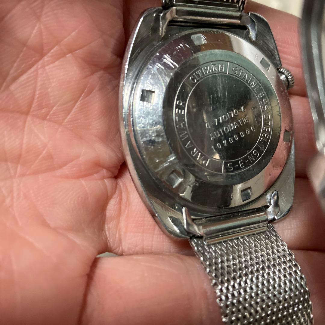 シチズン レオパール ハイビート8振動 26石自動巻 紳士腕時計《1971年