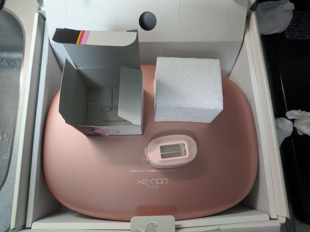 KE-NON（ケノン）脱毛器 K2-100 ピンク 冷却機能付き Ver.8.5 - メルカリ
