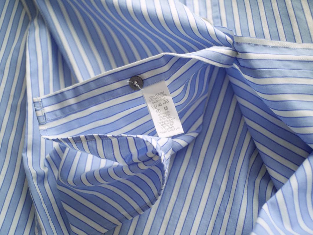 80s 90s Paul Smith stripe dress shirt