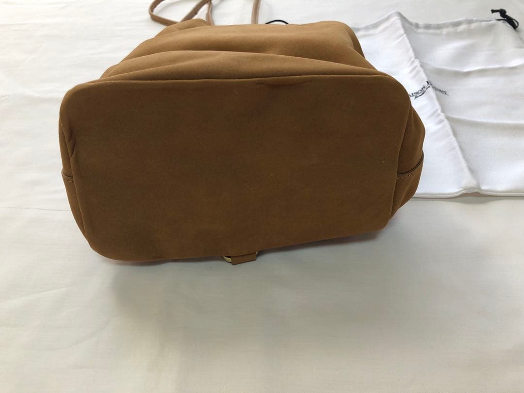 MAISON BOINET メゾンボアネ スウェードリュック キャメル 新品