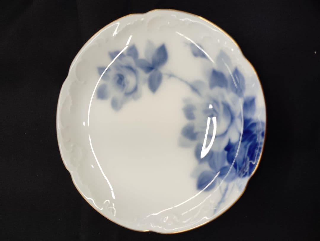 大倉陶園 ブルーローズ 54HV/8011 15cm 銘々皿 5枚セット - メルカリ