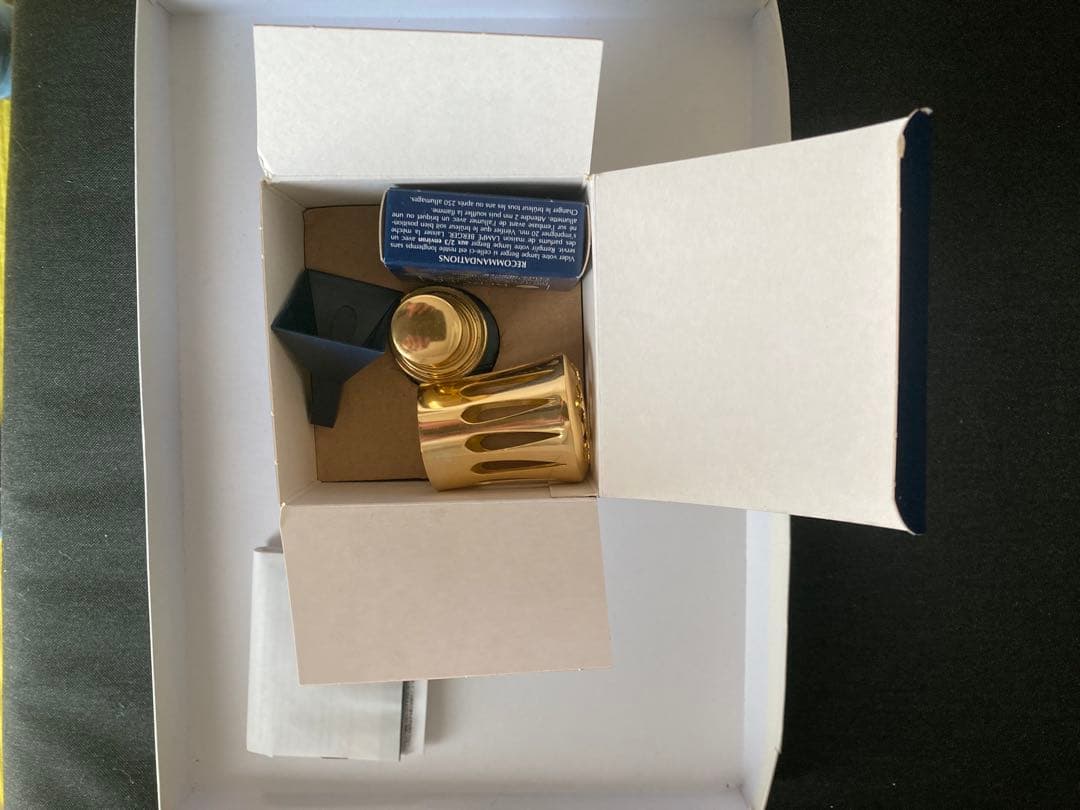 ランプベルジェ アロマランプ フルールシリーズ アンバー 未使用