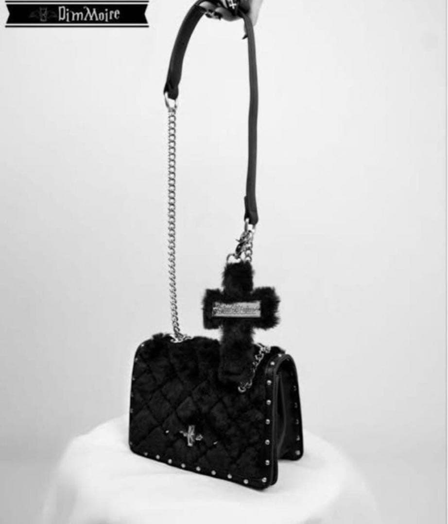 DimMoire ブラック ショルダーバッグ DimMoire【ディムモアール】HeartCoreベルトバッグ/Black