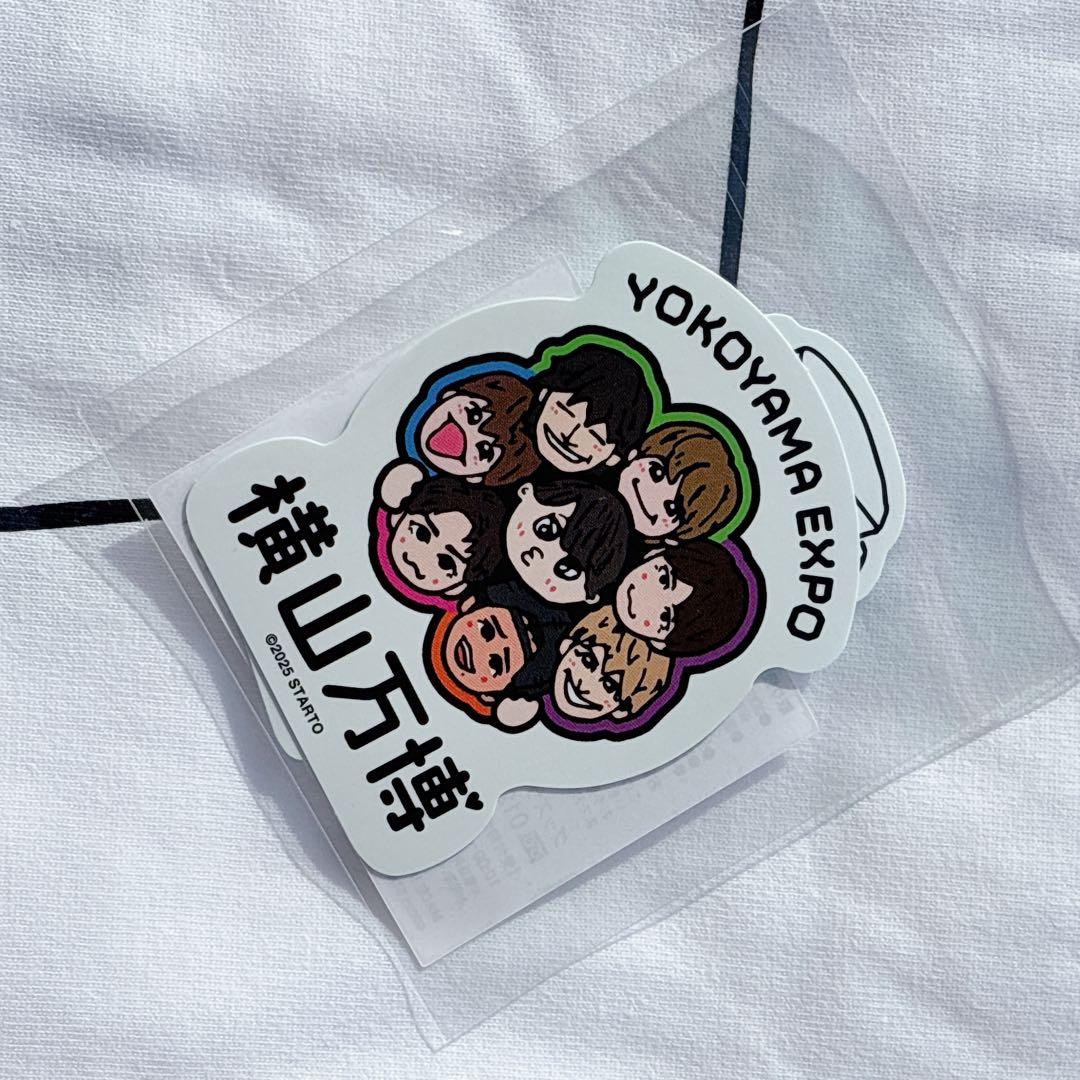 新品】横山万博 グッズ Tシャツ タオル ステッカー ミャクミャク