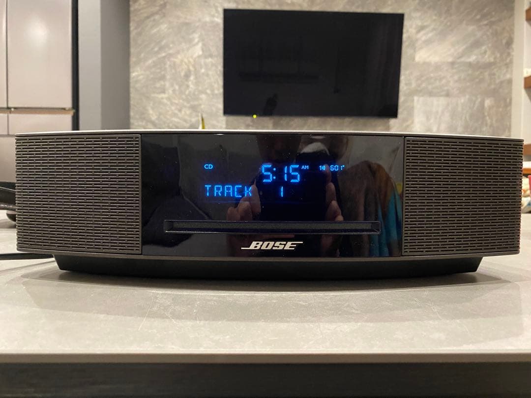 BOSE WAVE MUSIC SYSTEM IV ／ラジオ／CDプレイヤー Amazon.com: Bose Wave Radio IV - Platinum Silver : Electronics