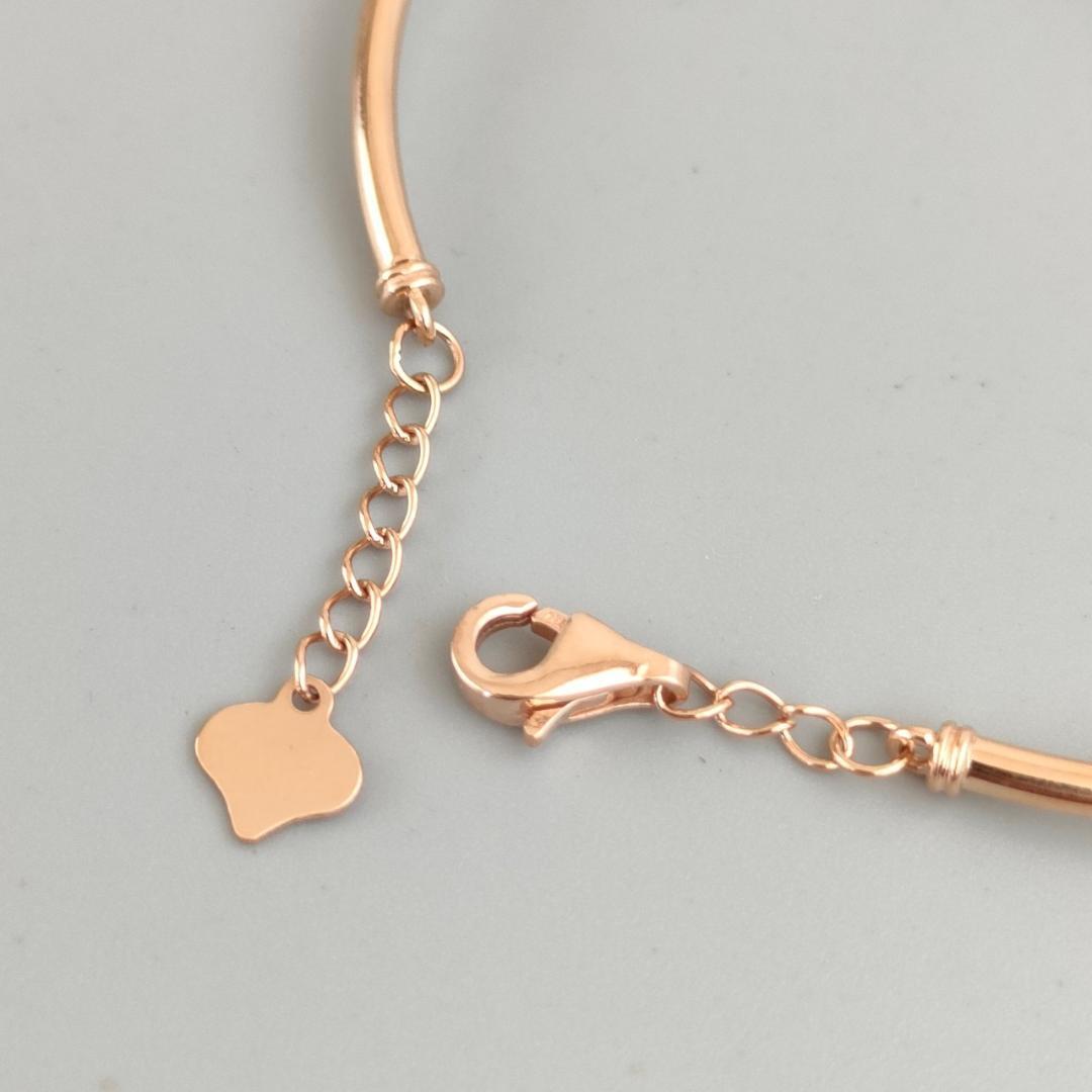 K18 レディース ハート バングル 4.05ｇ A635