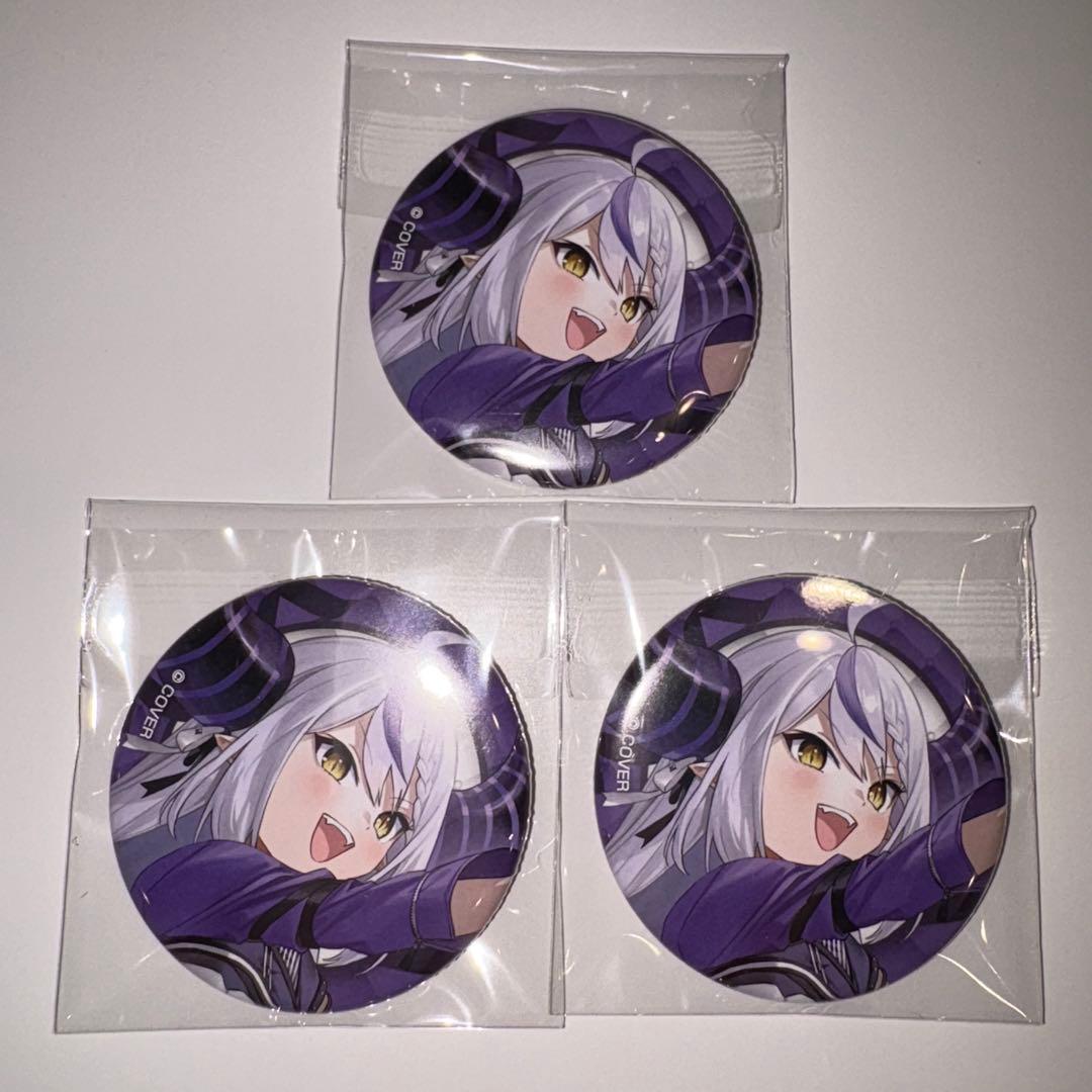 ホロライブ 6th fes. 缶バッジ ラプラス・ダークネス - メルカリ