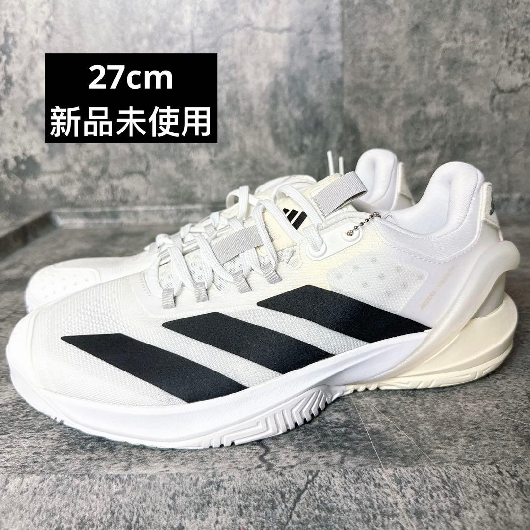 ✨新品未使用✨adizero cybersonic テニス　シューズ　27cm adidas（アディダス）アディゼロ サイバーソニック M MC adizero