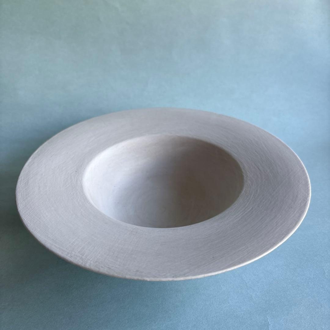 児玉修治　ハット皿　パスタ皿　白 児玉修治 スープリム皿／カンヴァス - alltid｜オルティッド 暮らしの