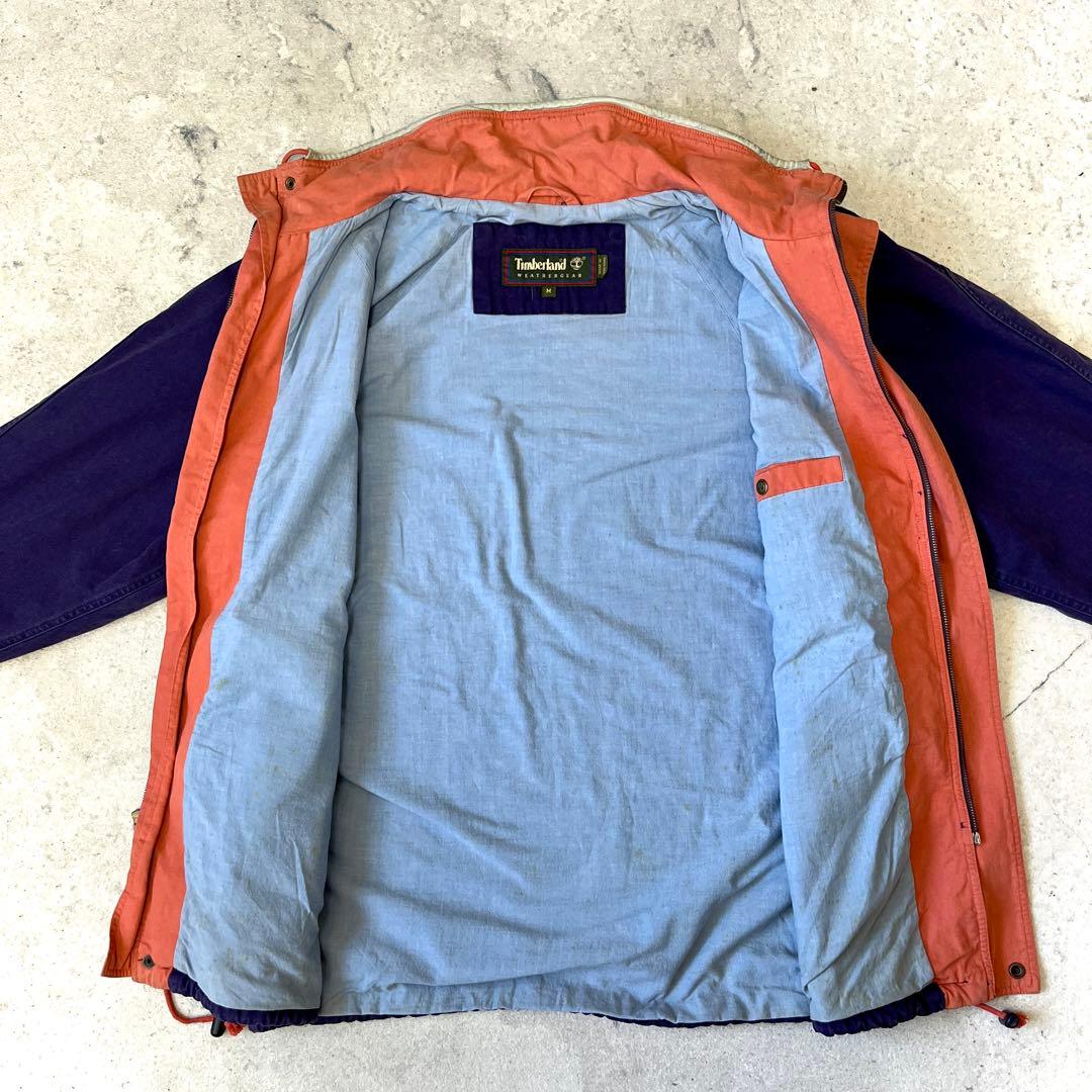レア 90s ティンバーランド M コットンミドル丈 モッズコート