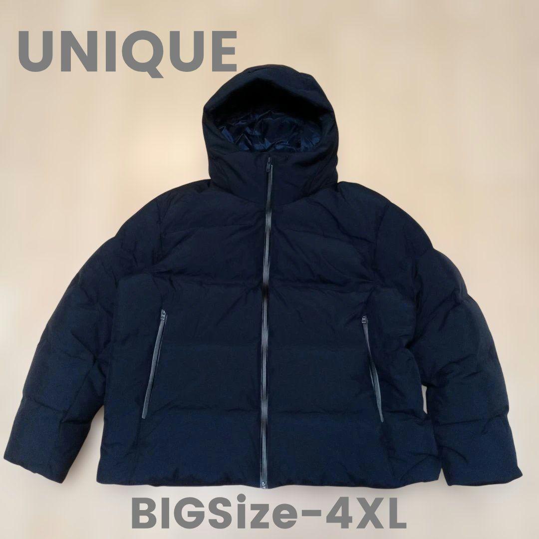 美品！超大きいサイズ！ユニクロ シームレスダウンパーカ メンズ 4XL