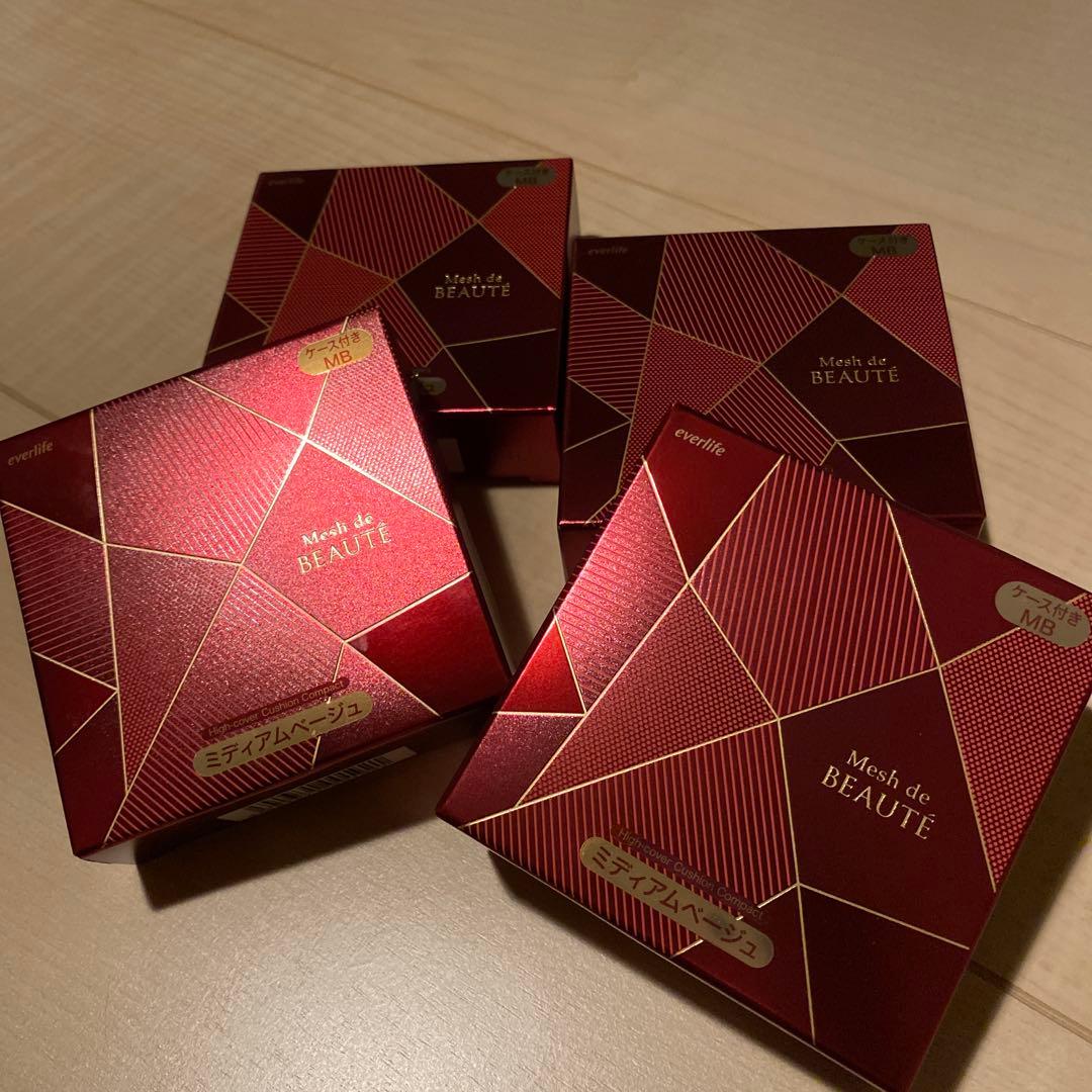 メッシュドボーテハイカバークッションファンデーション　4個　ミディアムベージュ 楽天市場】【初回限定】美・皇潤パーフェクト メッシュドボーテ ハイ