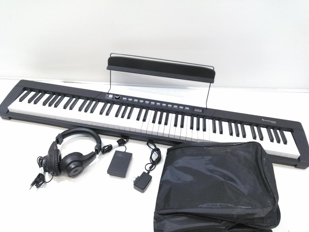 STARFAVOR 電子キーボード SEK-88A イヤホン ケース付 △ INTRODUCE | Starfavor SEK-88A 88Keys Electric Keyboard - YouTube