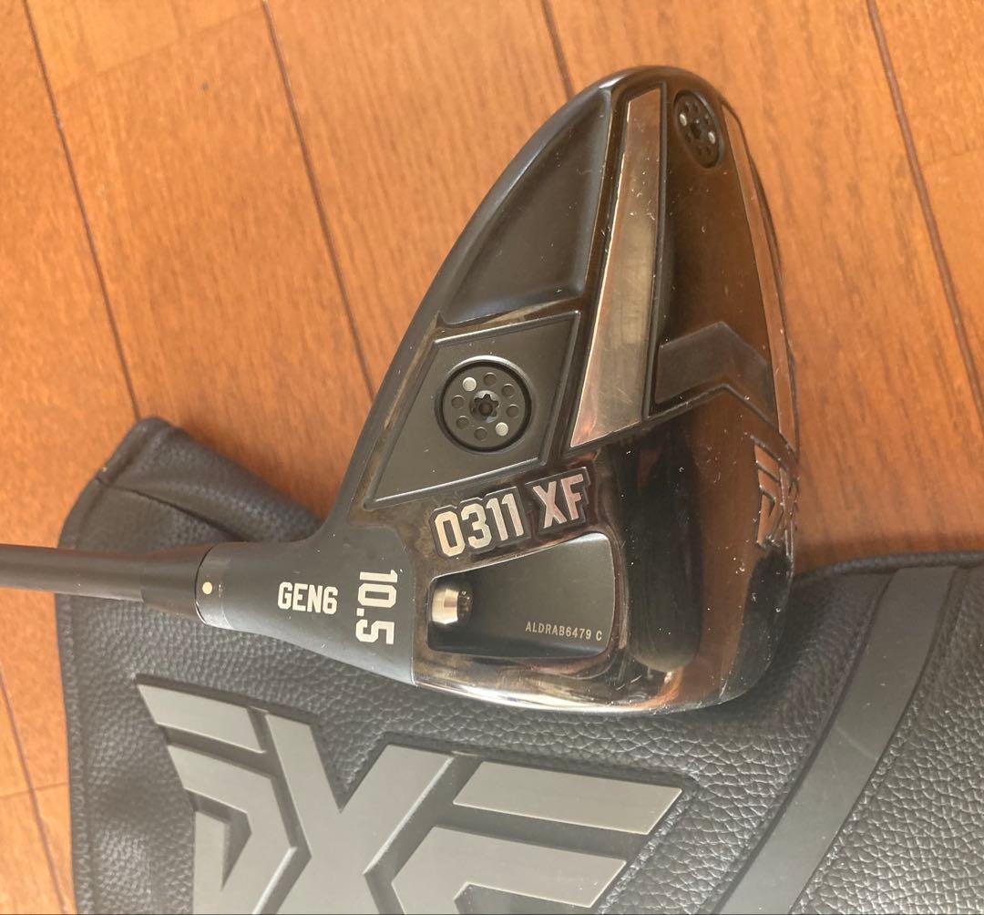 PXG GEN6 ドライバー 0311 XF 10.5度 ヘッドカバー付き