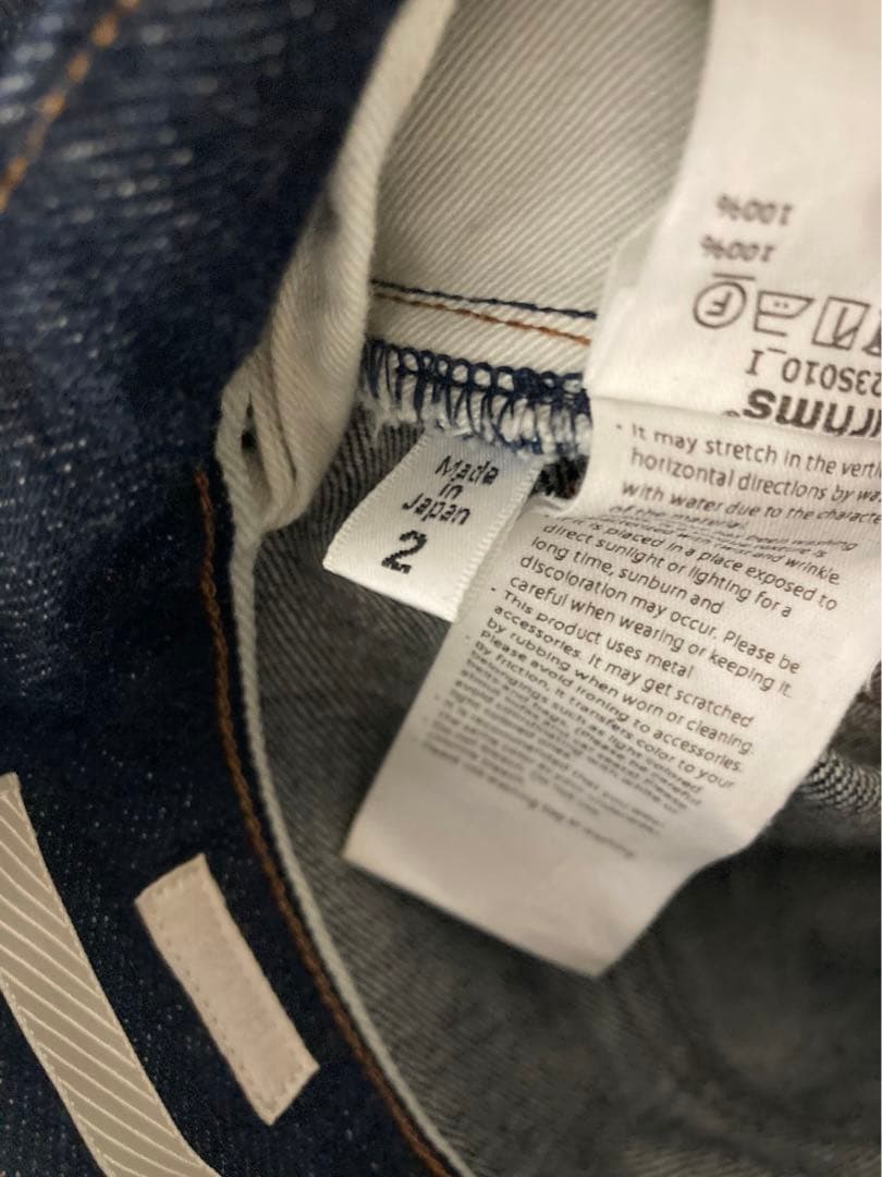 パンツ blurhms 12.9oz Selvage Denim GI-belt PT