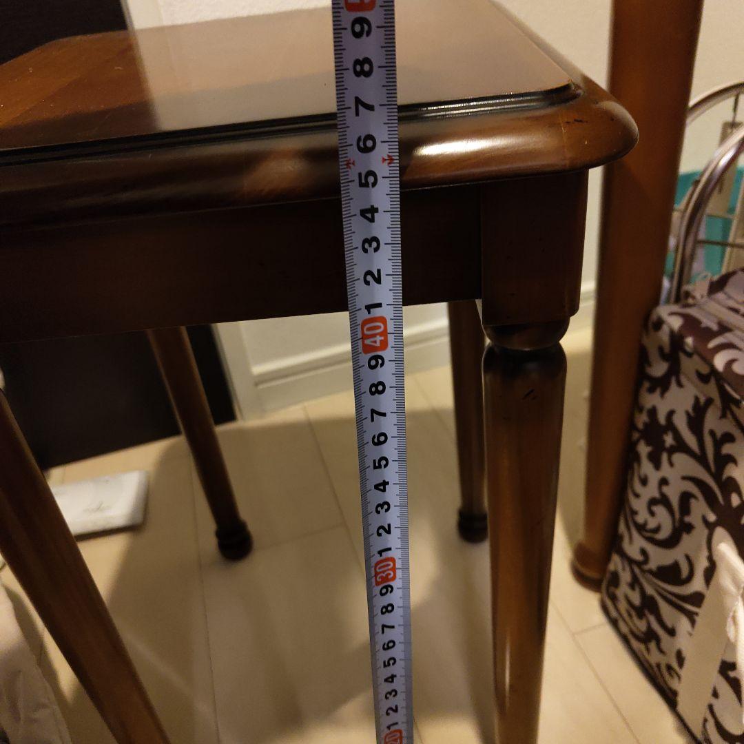 波風ミナト様専用】フランス製 木製デスク 引き出し付き - メルカリ