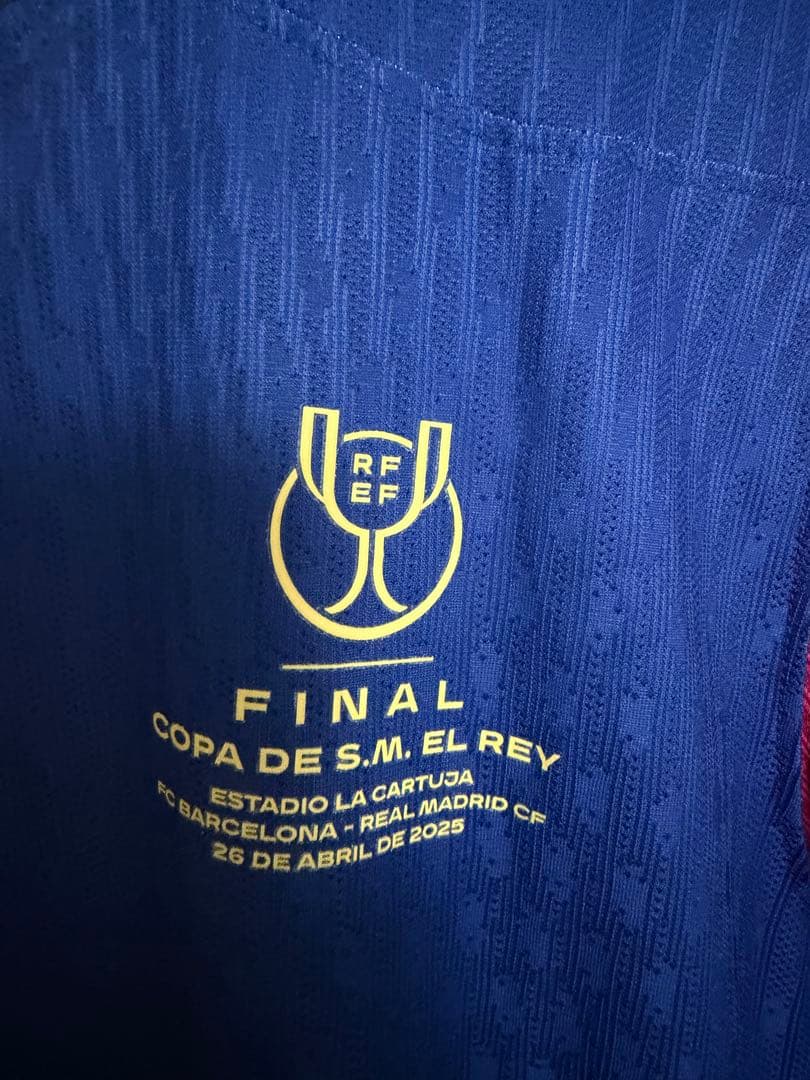 Barucelona 24/25 copadelreyヤマル オーセンティック - メルカリ