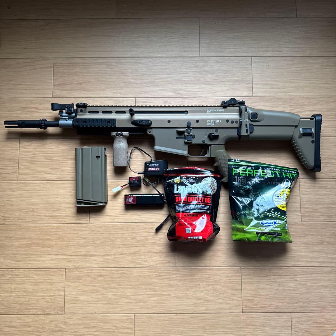 東京マルイ 次世代電動ガン SCAR-H スカーH フラット・ダークアース - 次世代電動ガン | 東京マルイ