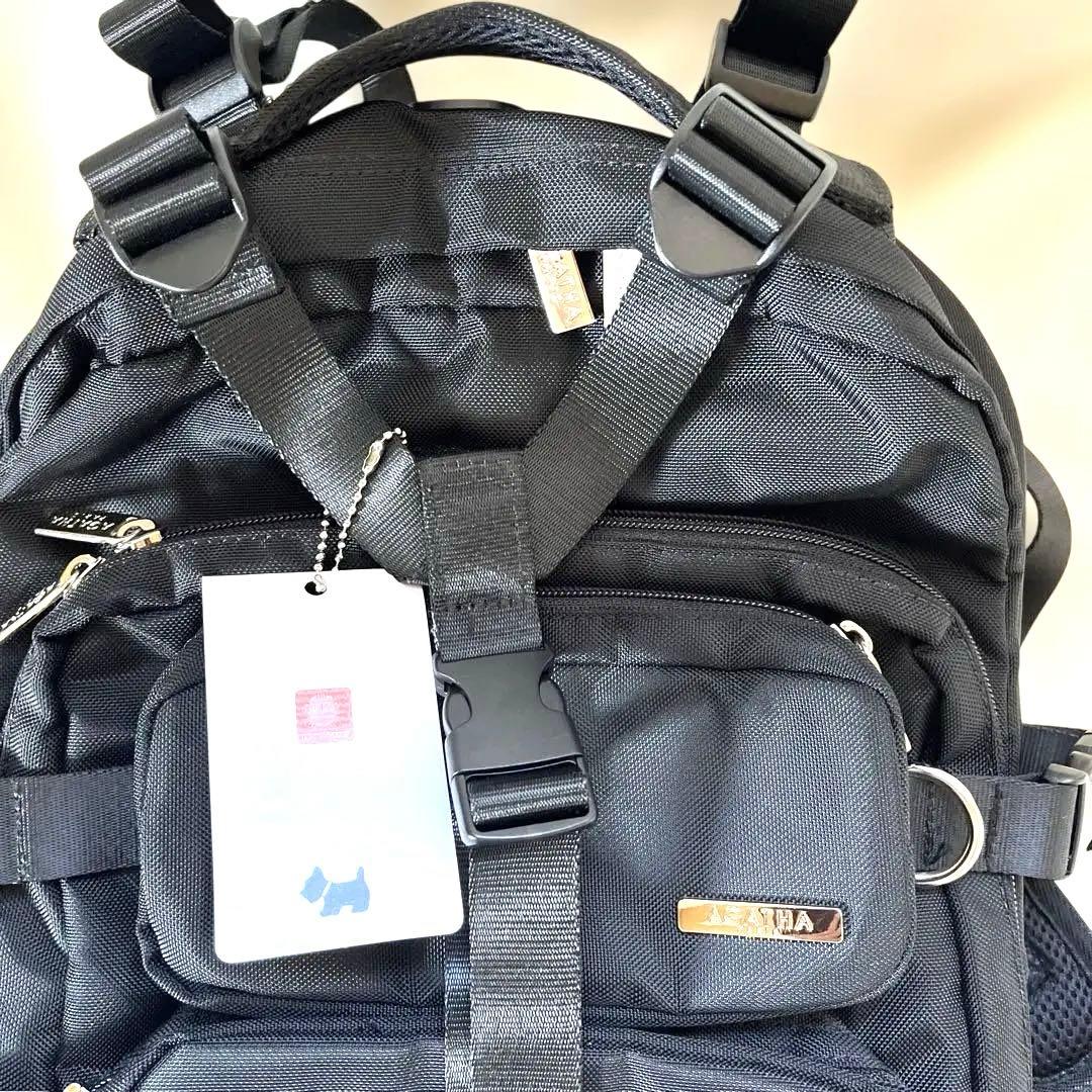 新品【BTS×AGATHA】コラボリュック/アガタ×バンタン バックパック 黒