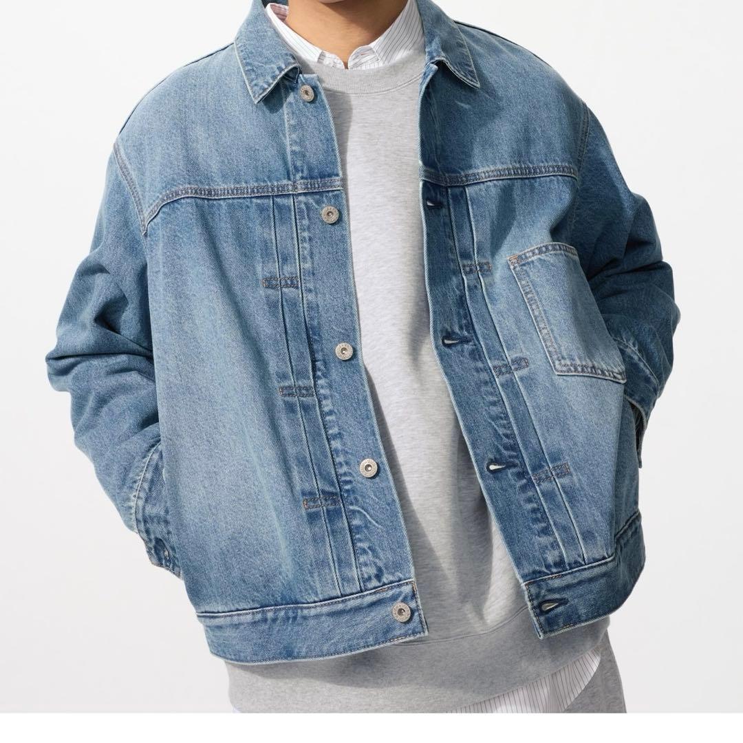 ユニクロ デニムトラッカージャケット 3XL - メルカリ