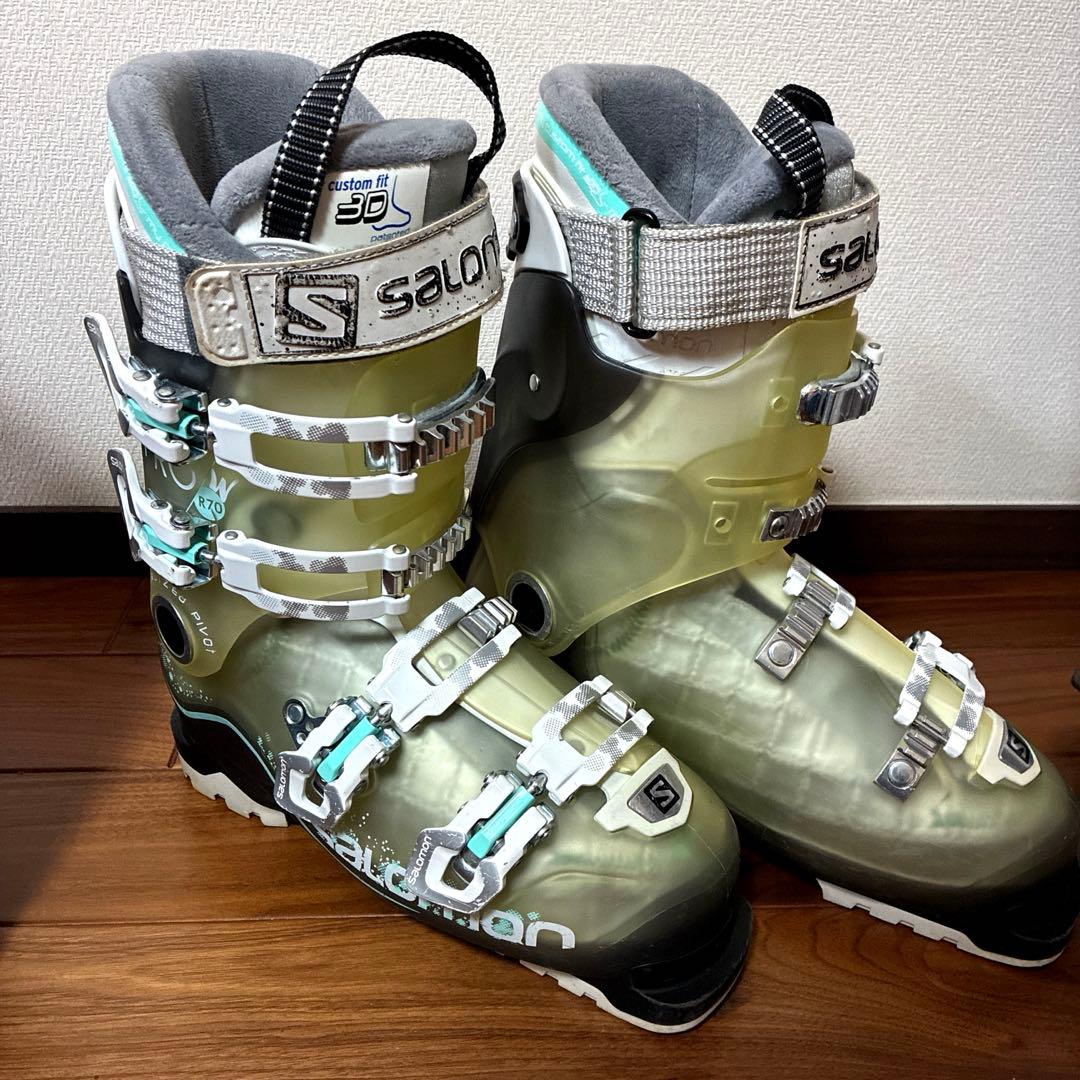 スキーブーツ 25.5cm K2 ケーツー スキー板 potion 76 水色 156