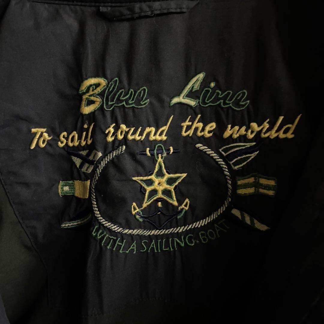 NFL EAGLES 3段ロゴプリントパーカー ×ヴィンテージ バイカラーベスト