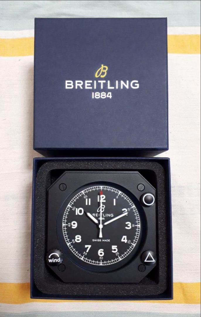 ブライトリング置き時計 時計◇宝石 タケカワ