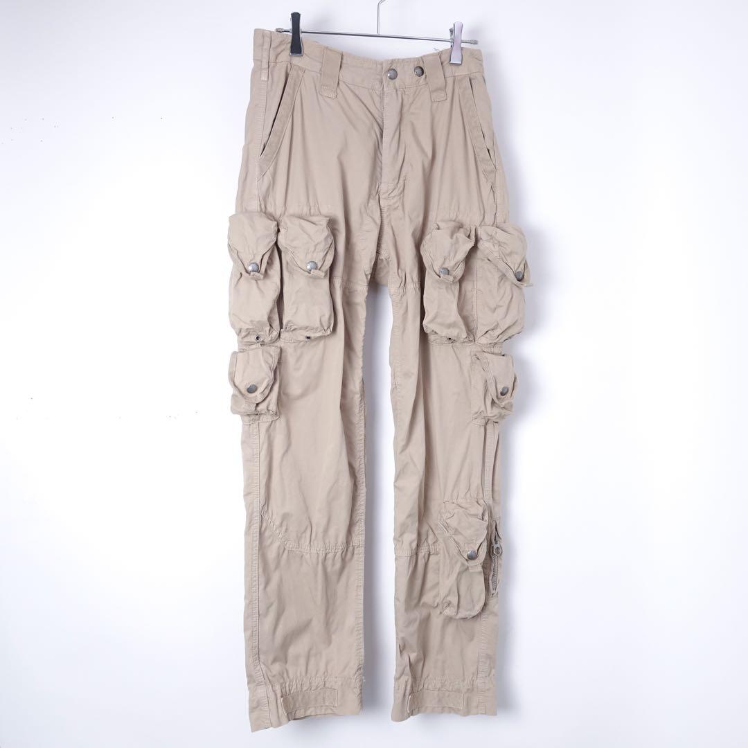 ポロラルフローレン 90s パラシュート カーゴパンツ トラヴィス