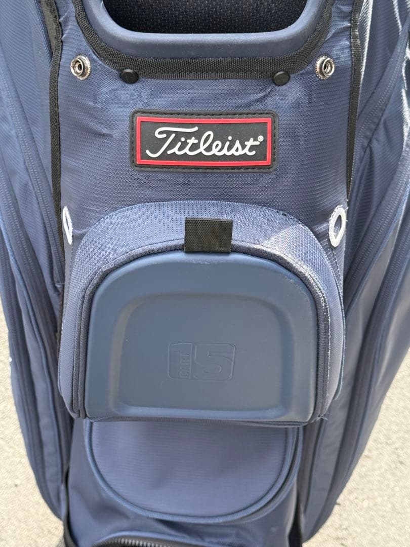 断捨離値引きします。17日まで。titleist キャディバッグ 15分割