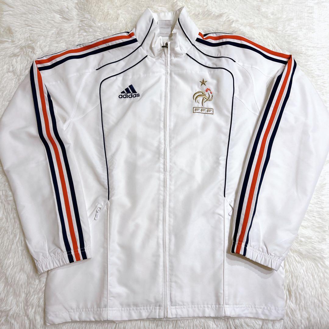 【極美品】希少 フランス代表 2010 ジャケット ホワイト Lサイズ 56 DESIGN (フィフティシックス デザイン) AXIS JACKET メンズ SIZE M
