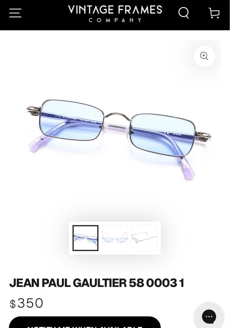 JEAN PAUL GAULTIER 58 00031 サングラス - メルカリ