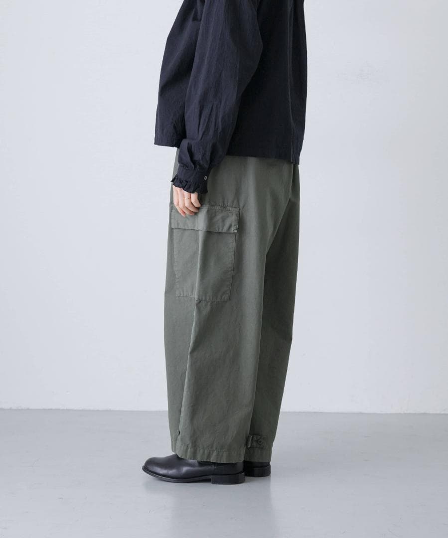 新品◆かぐれ◆ユーティリティーイージーパンツ《SMOKEKHAKI》