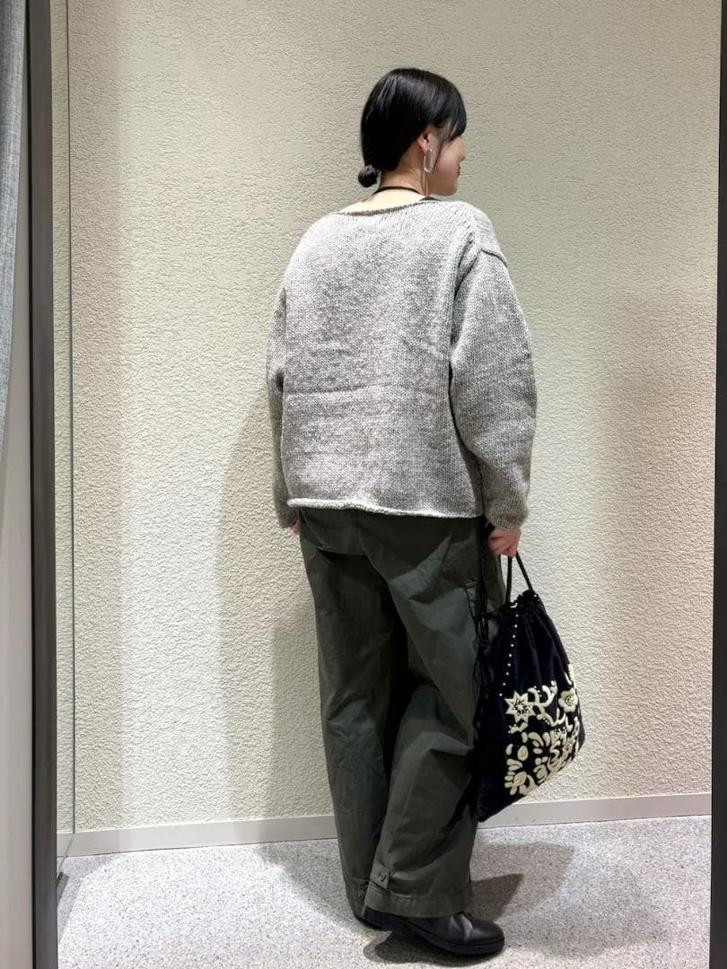 新品◆かぐれ◆ユーティリティーイージーパンツ《SMOKEKHAKI》