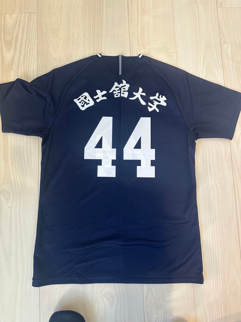 国士舘大学 バレーボール ユニホーム 44番 ネイビー