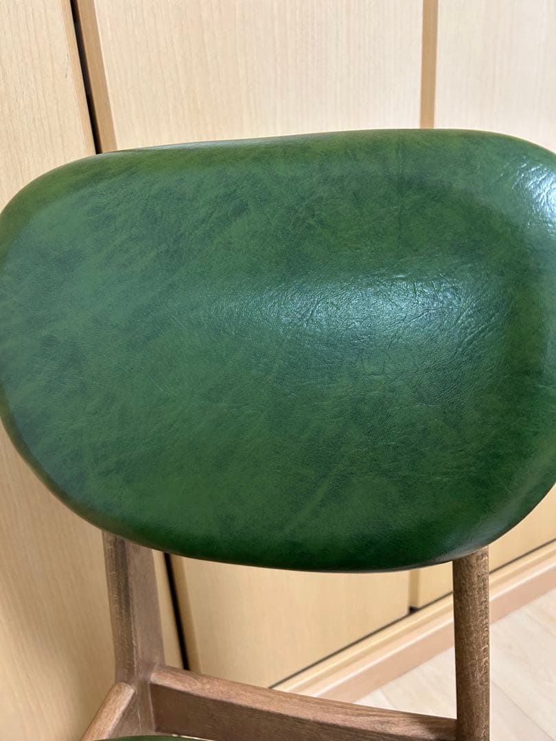 レトロ風 緑色 IKPダイニングチェア 1脚