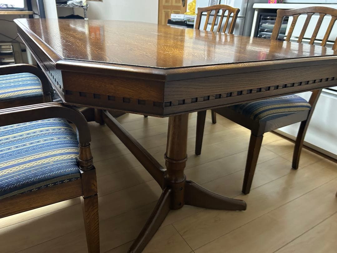 直接/近藤工芸 Solid Furniture オーク在 ダイニングセット