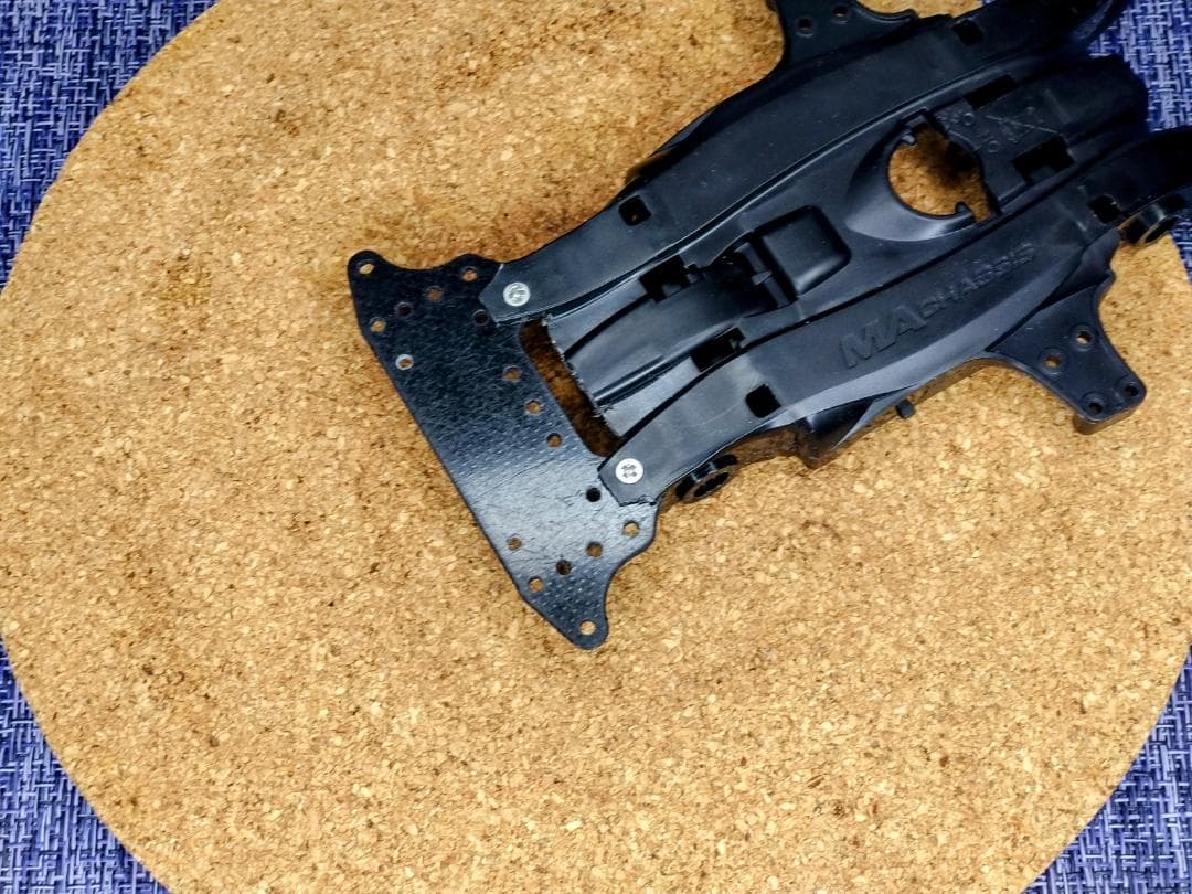 出品テスト]MAシャーシ フロント段上げ プレート挟み込み治具[試作版