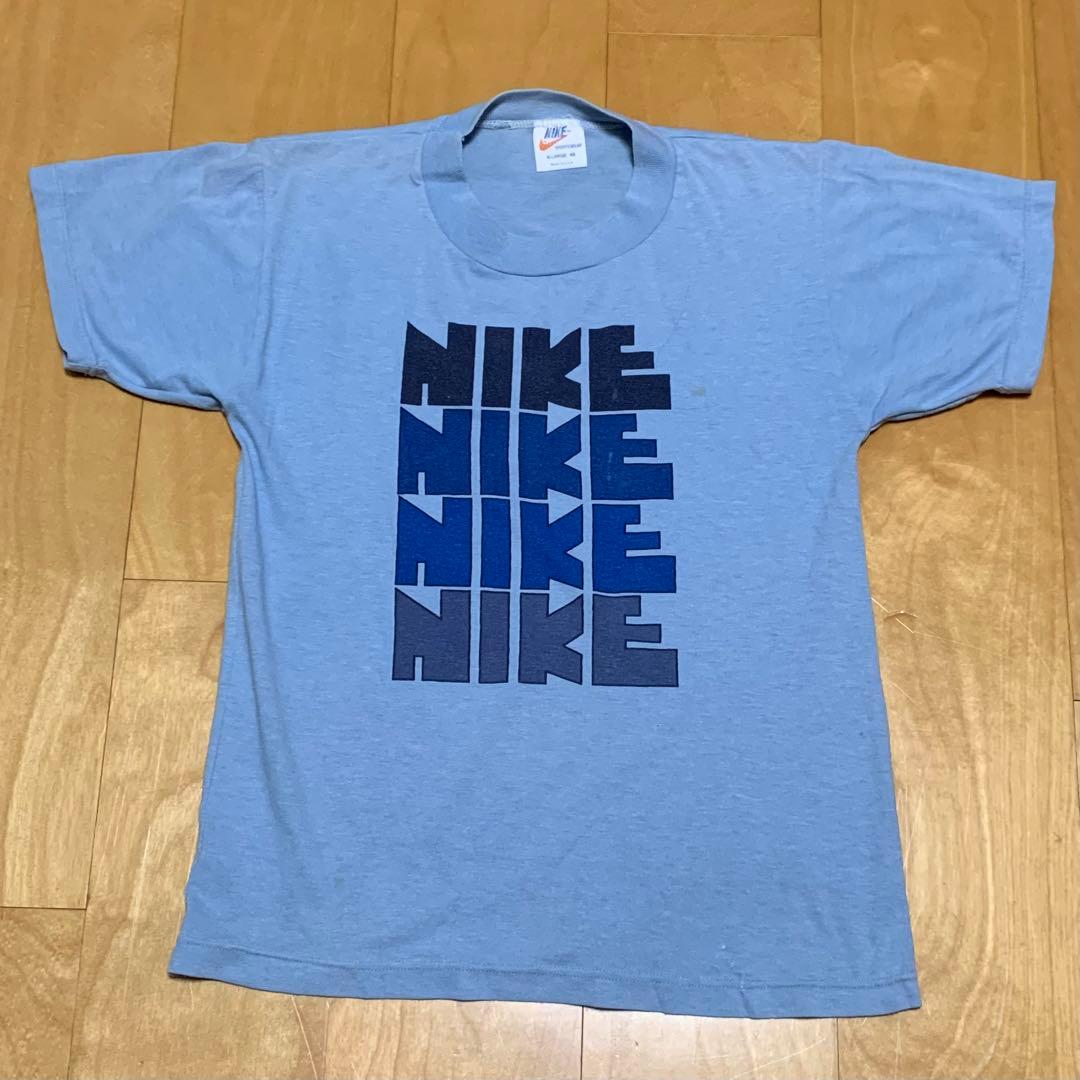 80s NIKE Tシャツ ゴツナイキ ビンテージナイキ オレンジタグ - メルカリ