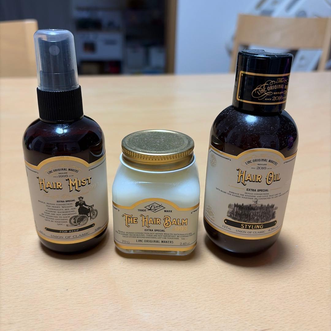 LINC リンクオリジナルメーカーズ ヘアバーム オイル　ミストNo.993 試してみた】ザヘアバーム No.993 リンクオリジナルメーカーズの効果
